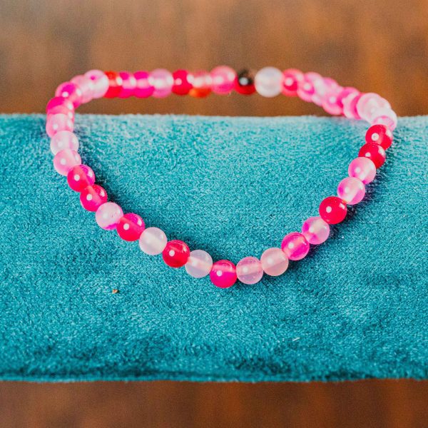 Pulsera Ágata rosa