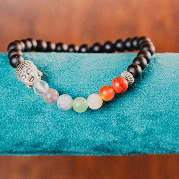 Pulsera Chakras con ónix